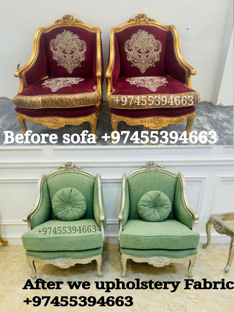 Sofa curtains making and repair  - 16
