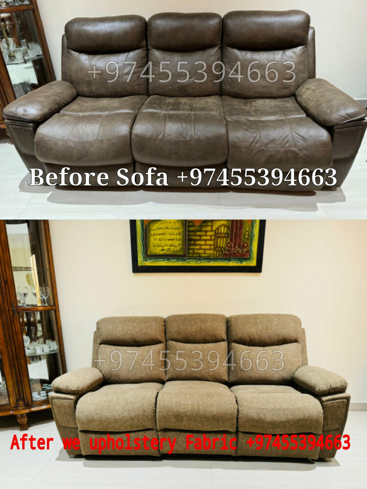 Sofa curtains making and repair  - 18
