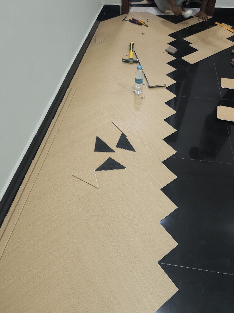 Zik zag parquet flooring - 15