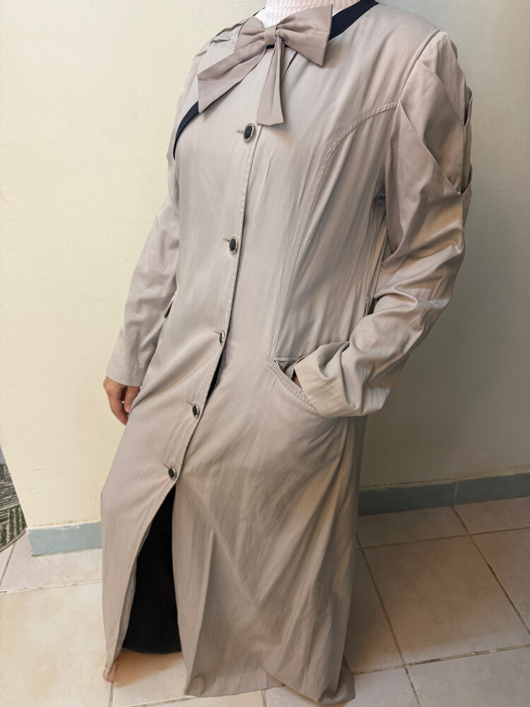 syrian abaya, green suit - 1