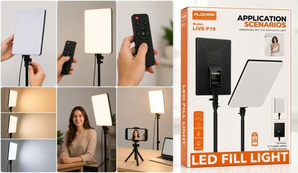 PloKama Live-P19 LED Fill Light - 2