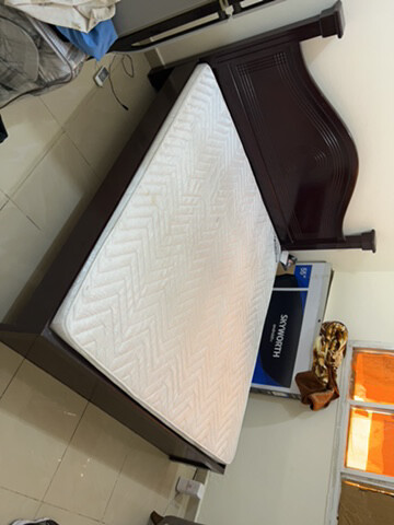 Bedroom with mattress - 1
