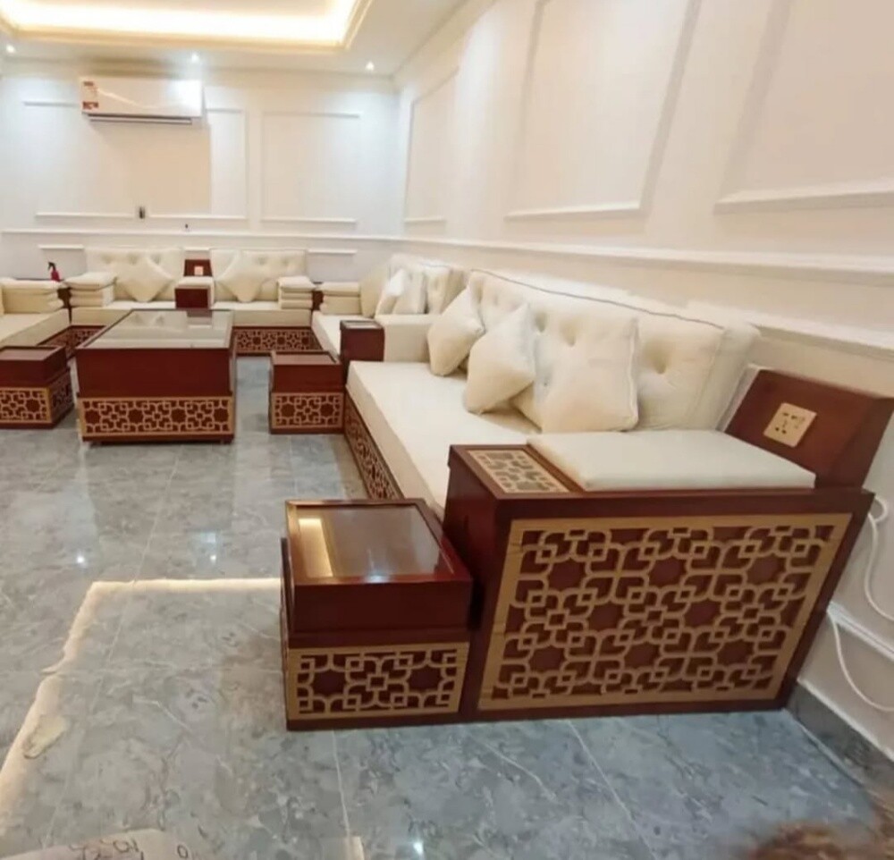 Luxury design sofa, curtains making - 10