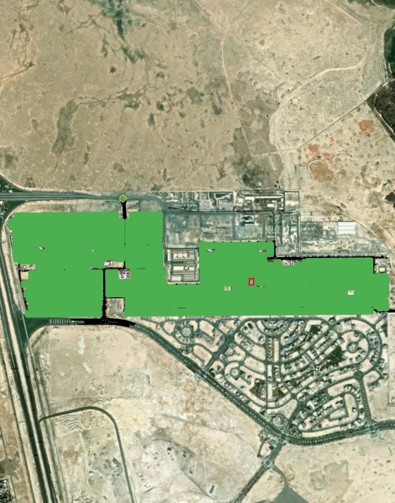 ارض علي شارعين زاوية خلفها حديقه - 3