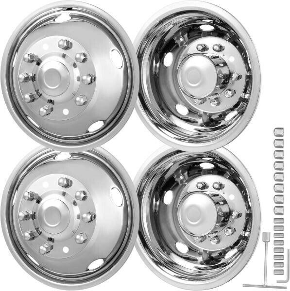 Set of 4 wheel simulator covers - 4