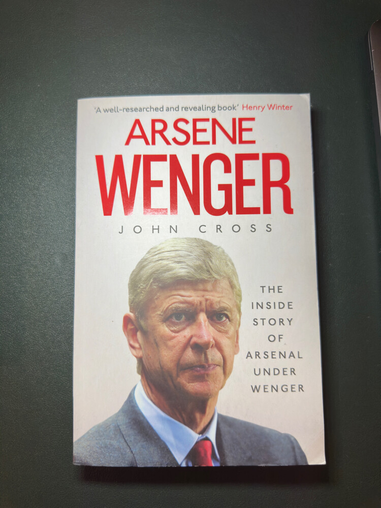 Arsene Wenger book - 1