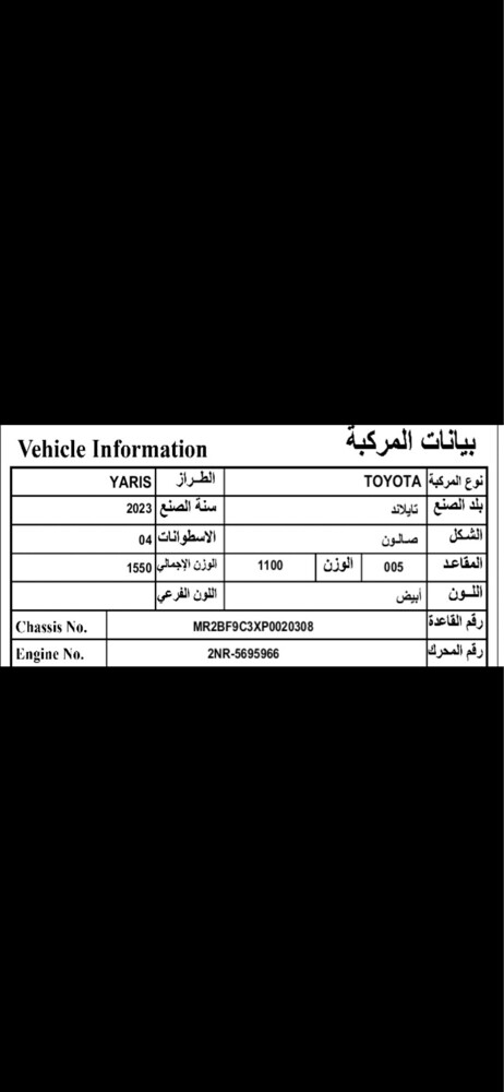 ياريس 2023 - 2