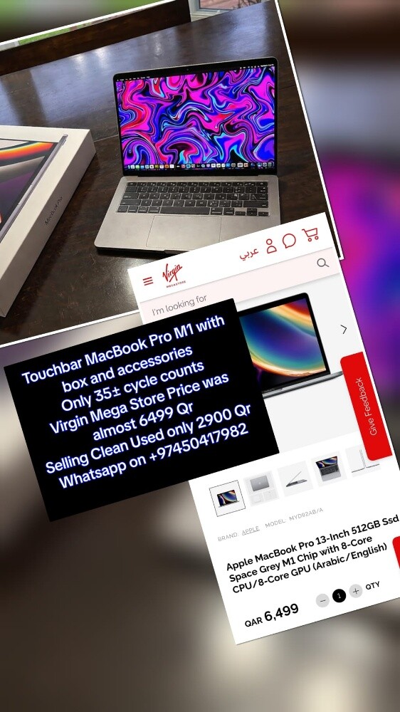 Touchbar m1 macbook pro - 2