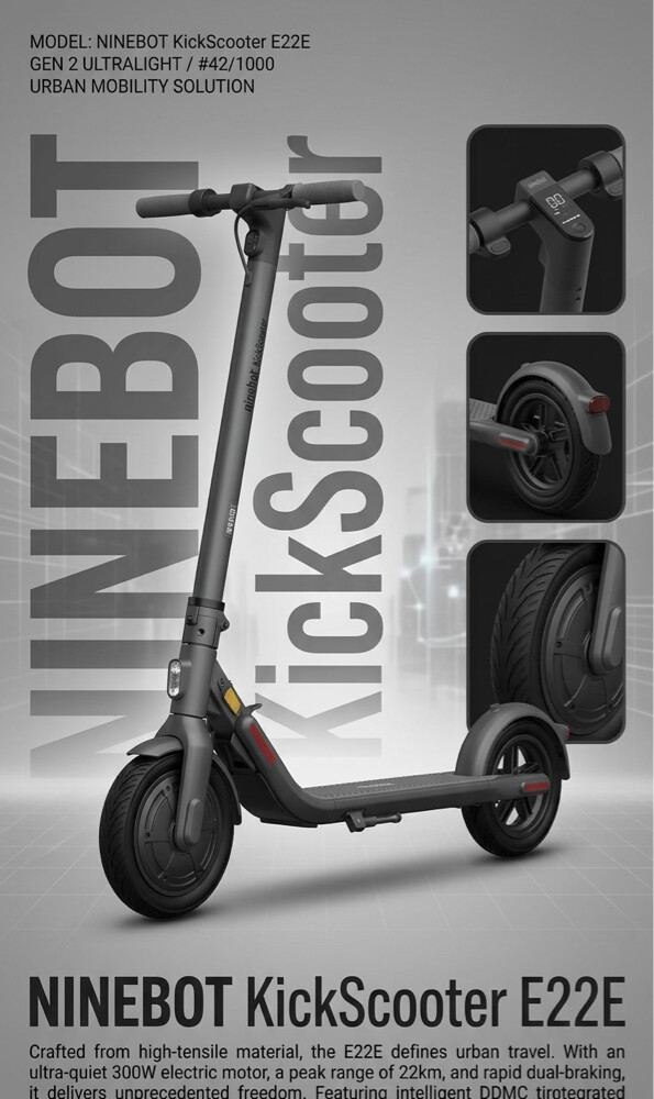 Ninebot KickScooter by Segway  - 1