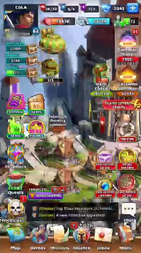 Empires & puzzles account - 1