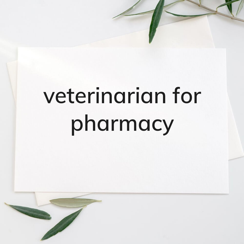 veterinarian pharmacist - 1