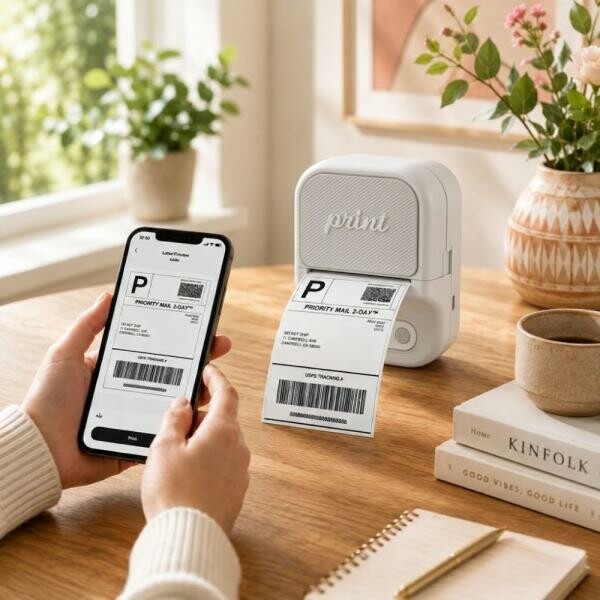 JBQ PINNACLE Mini Label Printer - 2