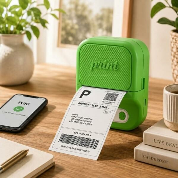 JBQ PINNACLE Mini Label Printer - 3