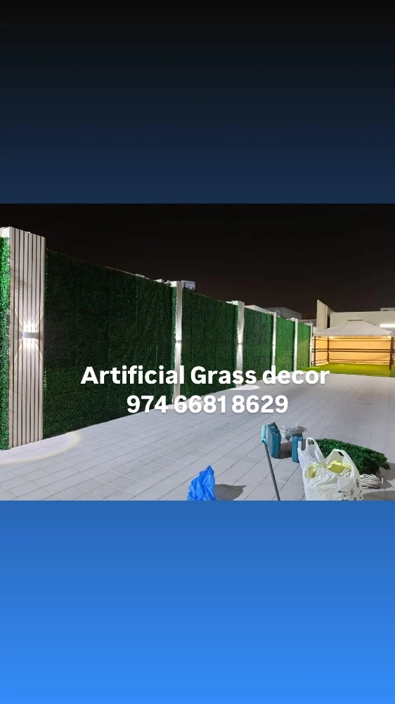 Artificial grass Carpet decor work - 12