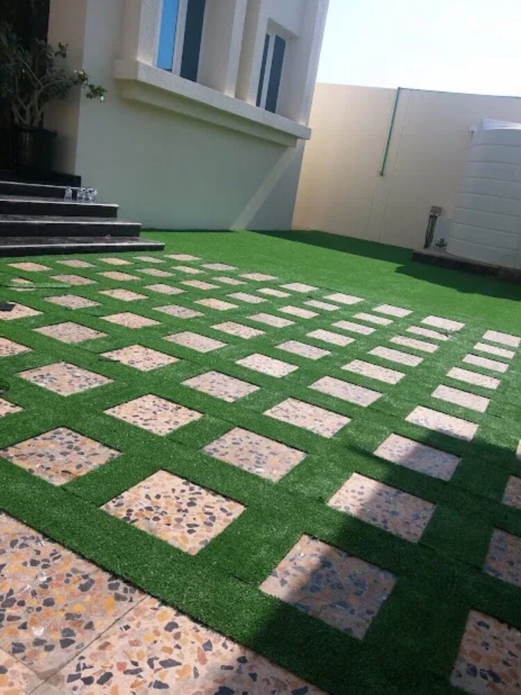 Artificial grass Carpet decor work - 10