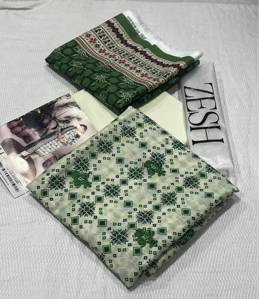 *Chicken Karri Lawn Handmade Work*  - 14
