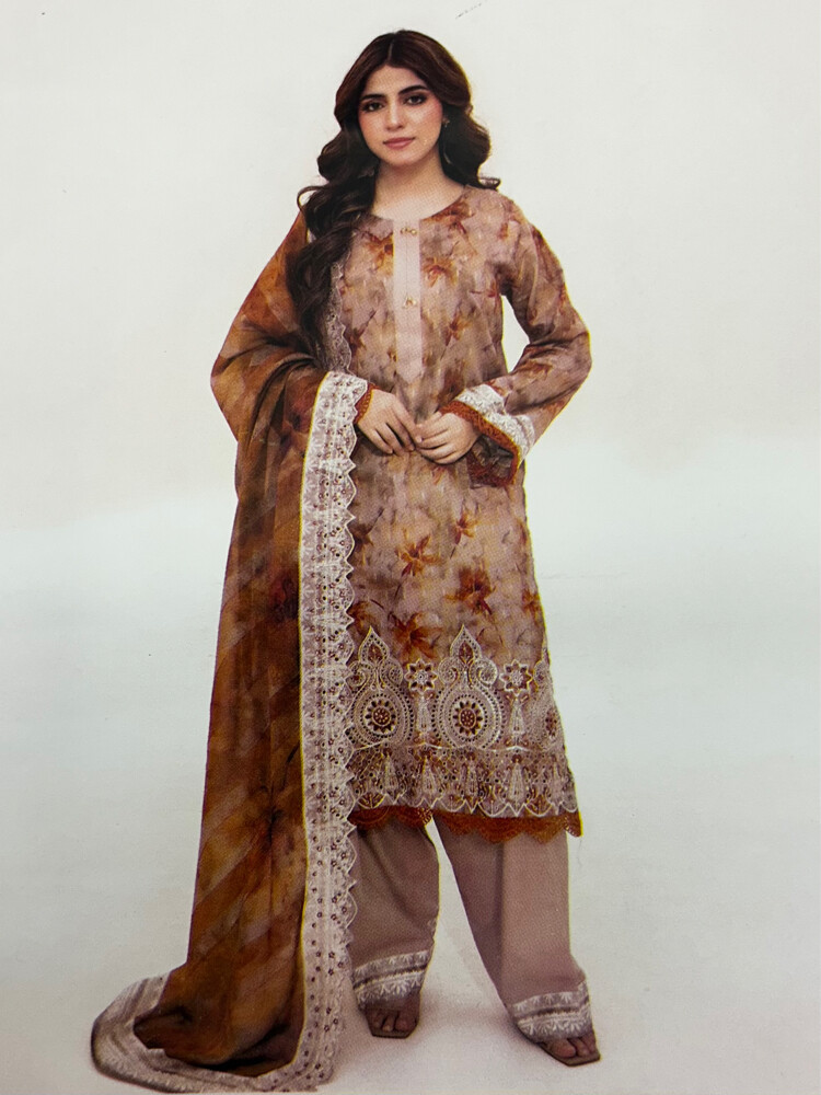 *Chicken Karri Lawn Handmade Work*  - 11