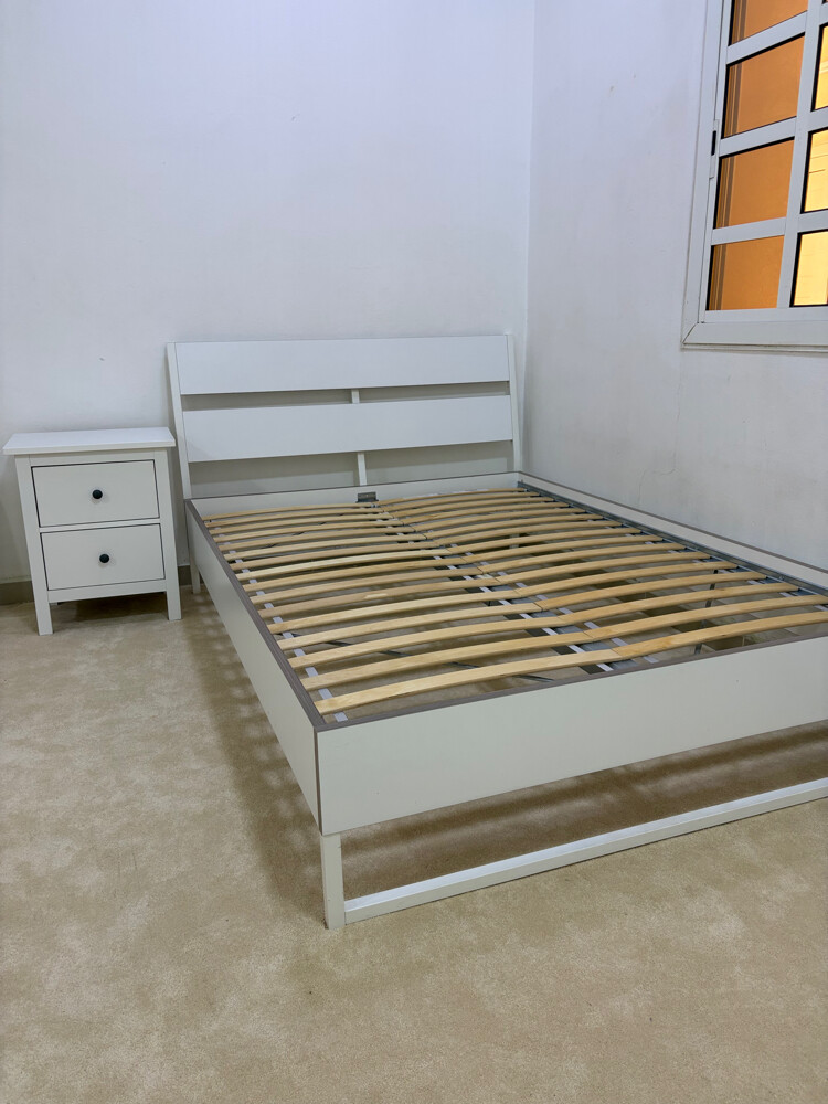 IKEA bed and table - 1