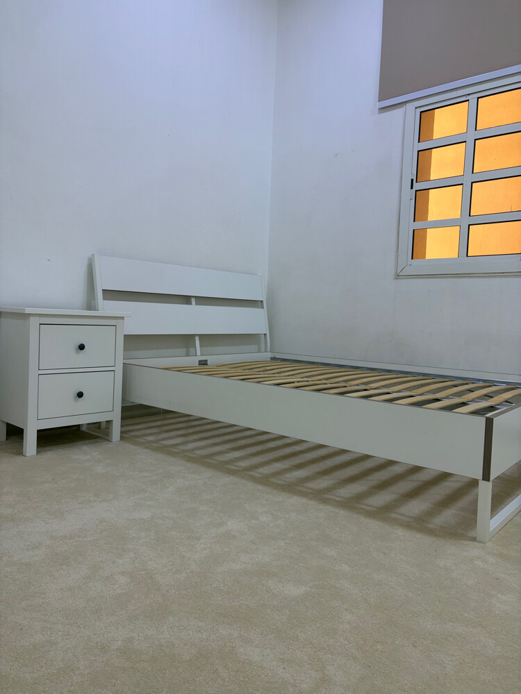 IKEA bed and table - 3
