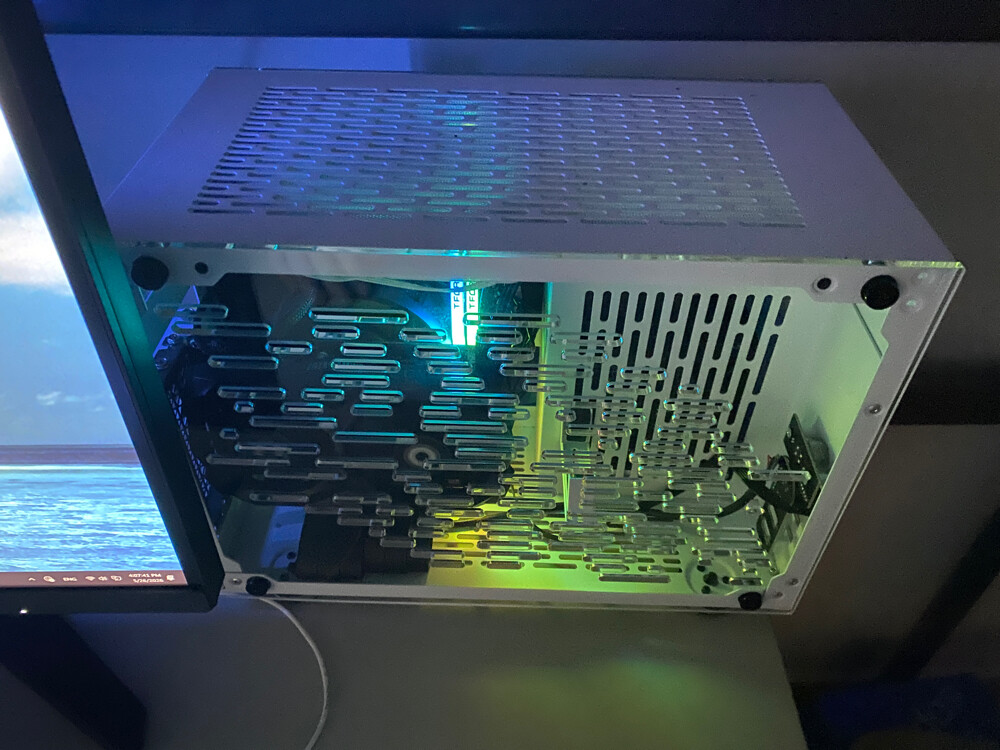 Mini-itx PC for sale plus ikea desk - 5