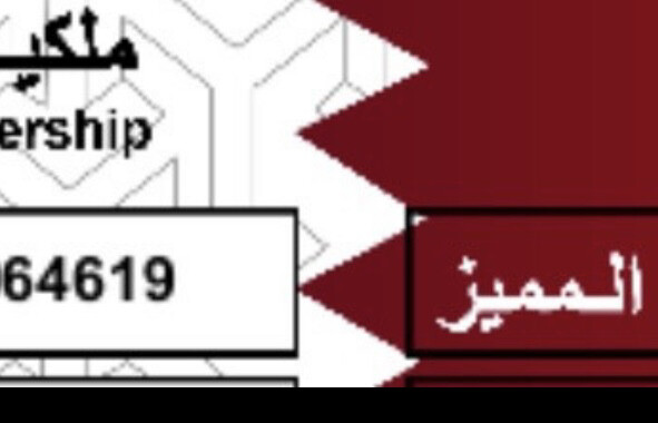 رقم لوحة سيارة مميز في المرور - 2