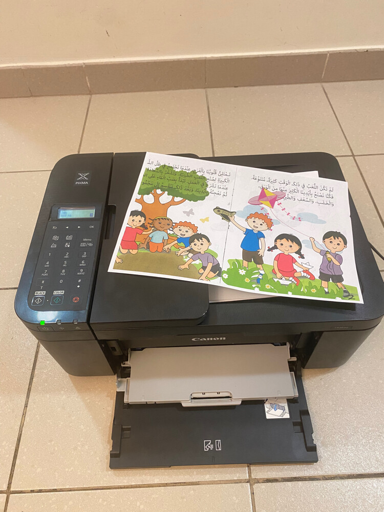 Hp printer wifi/network full ink - 3