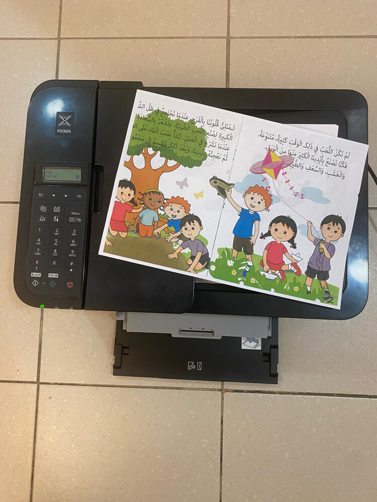Hp printer wifi/network full ink - 8