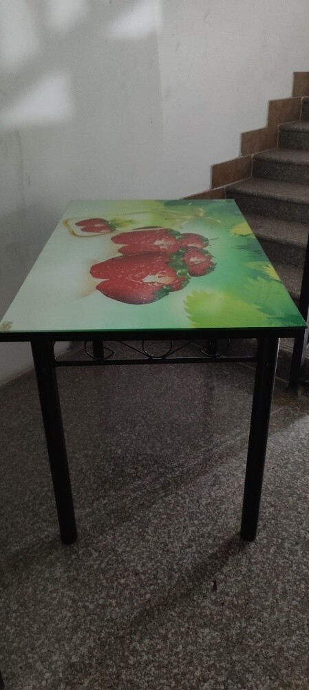 1 miror table and 4 chair - 3