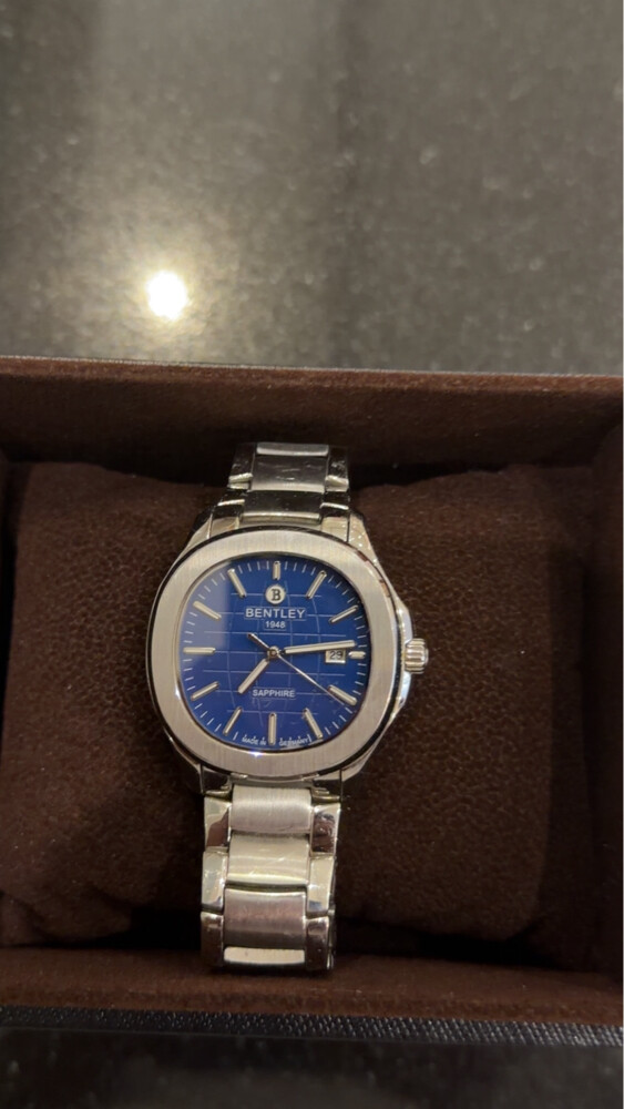 watch silver Bentley - 1