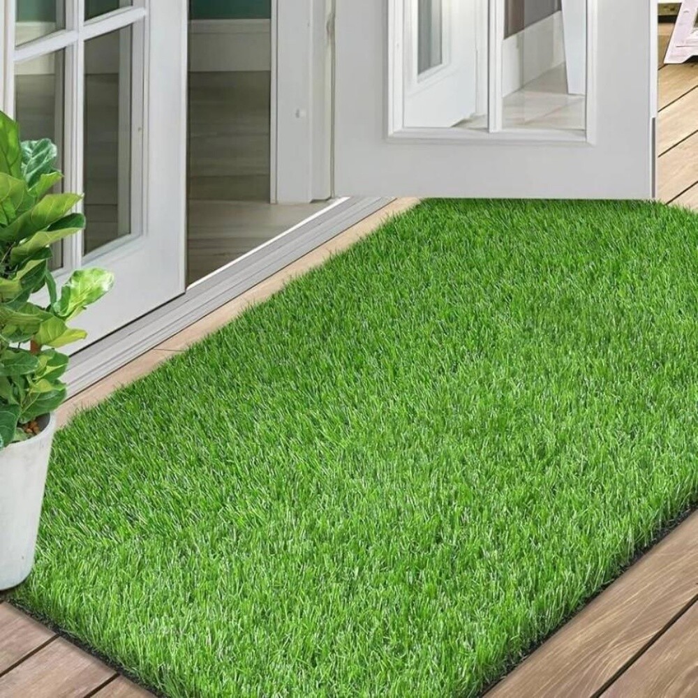 Artificial Grass Carpet decor work. - 5