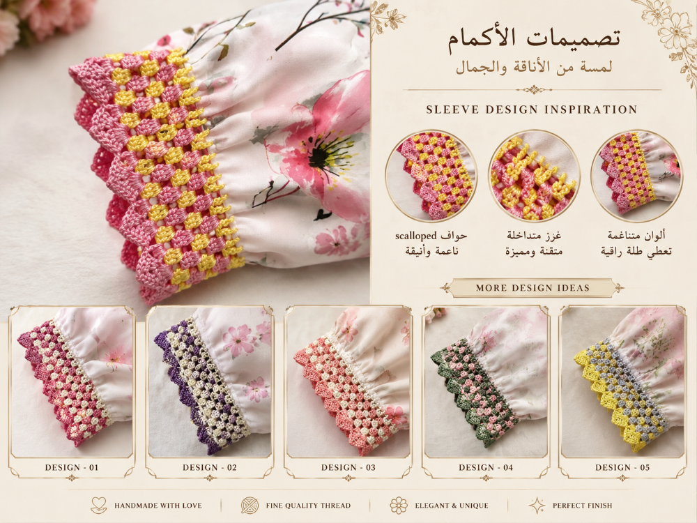 Luxurious Arabic Crochet Designs - 1