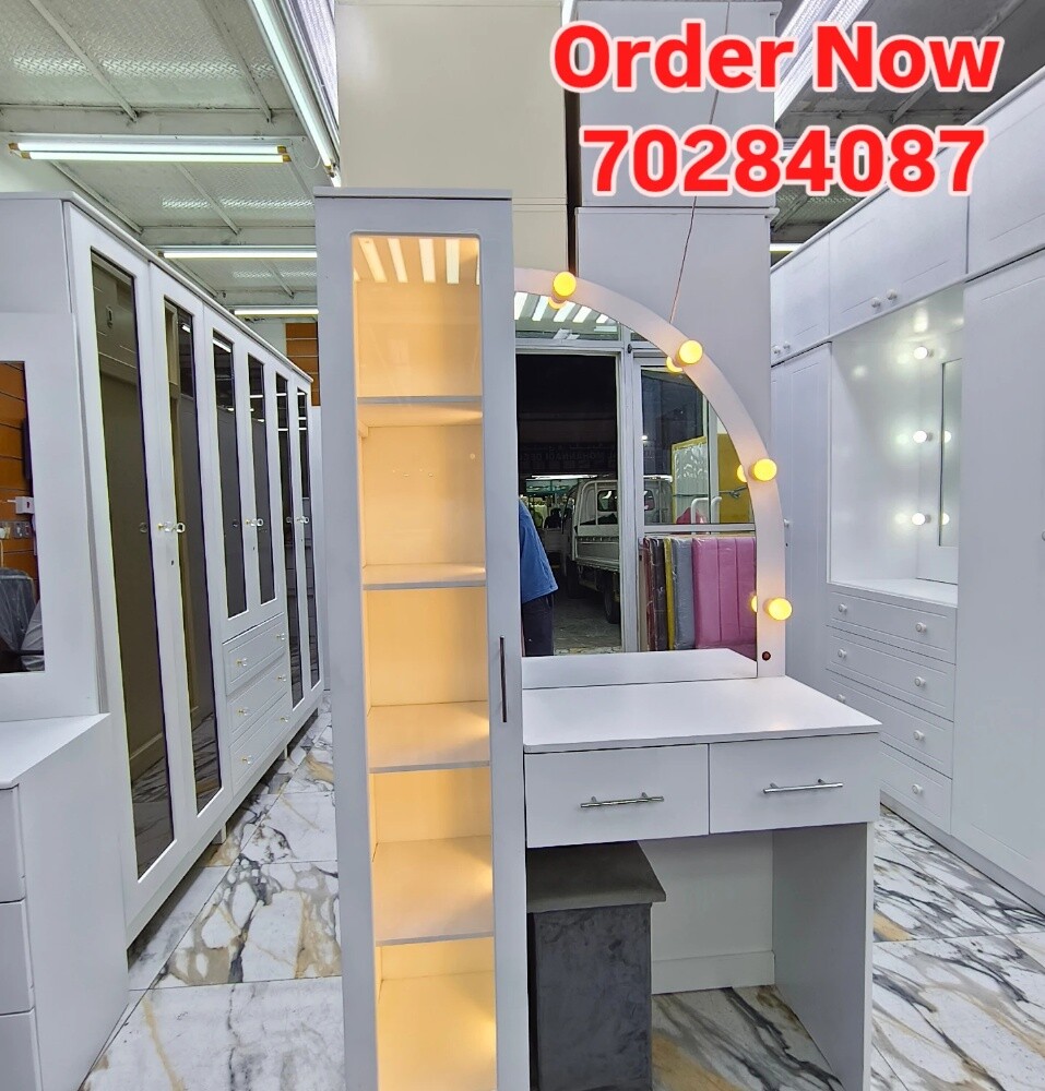 bed, mattress, cabinet available ne - 7