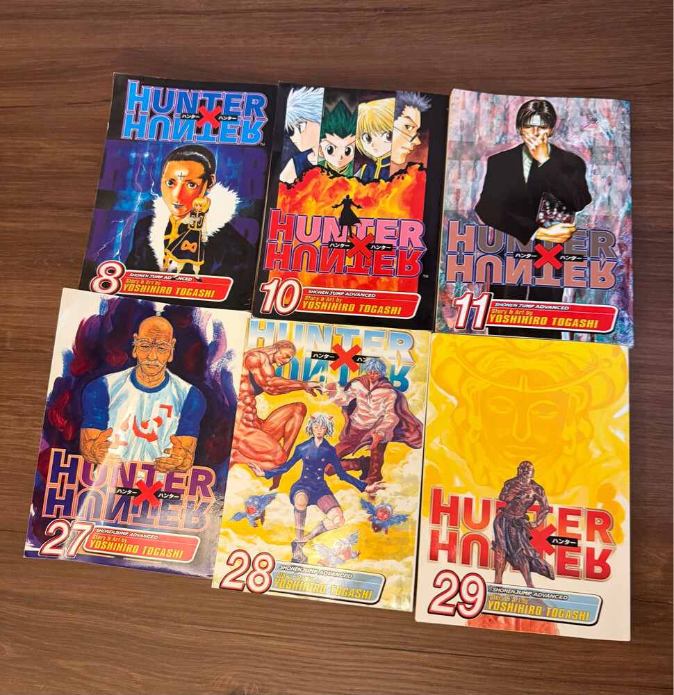 hunter x hunter manga/funko/decals - 1