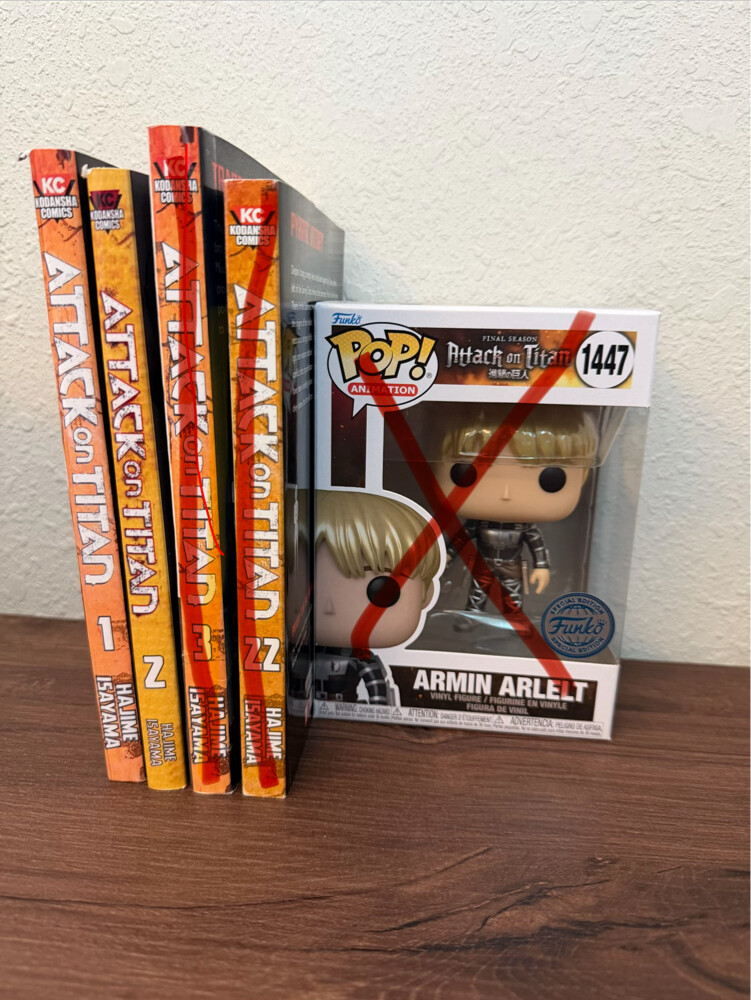 attack on titan manga - 1