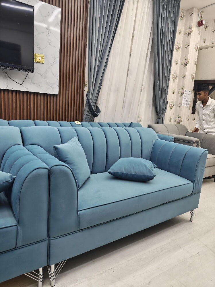 طقم كنب جديد جاهز للبيع - 10