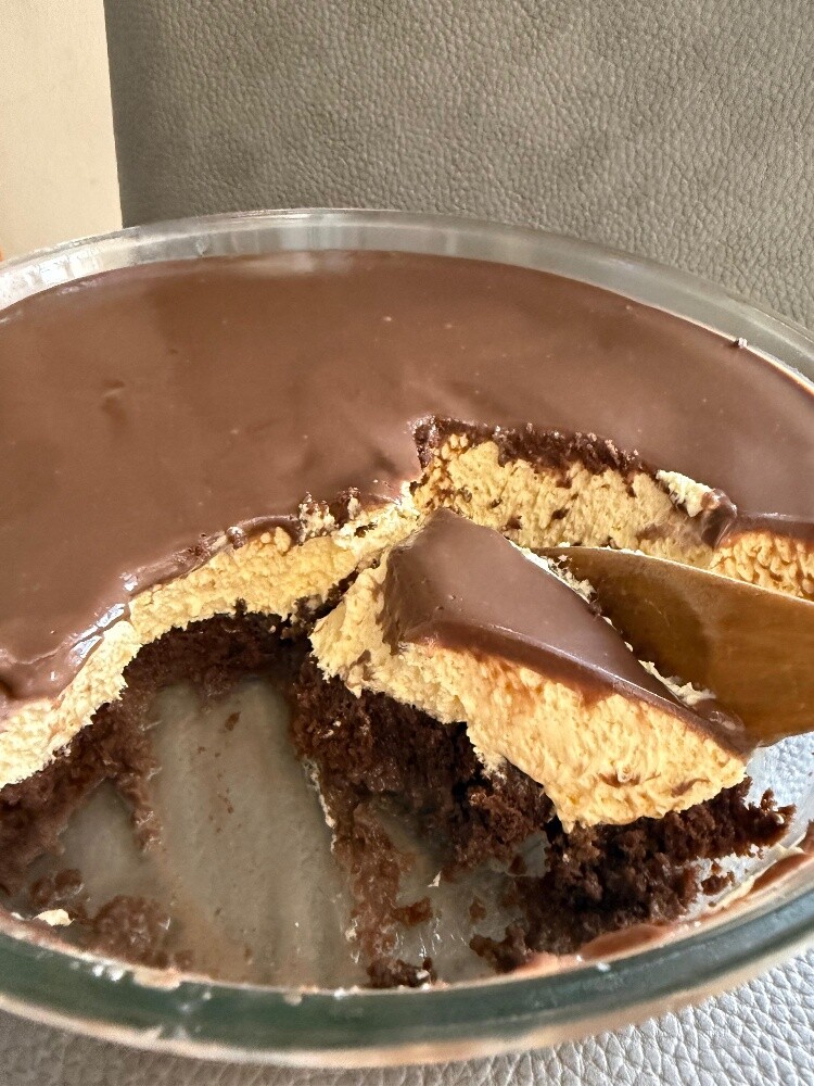 creamy chocolate and cream dessert - 1