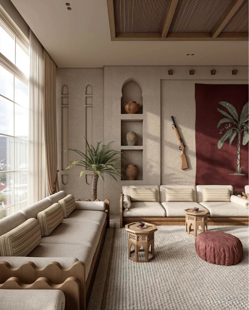 تصميم و تنفيذ المجالس الفخمة - 6