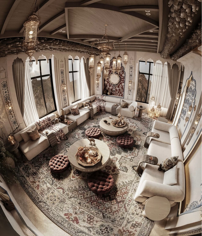 تصميم و تنفيذ المجالس الفخمة - 10