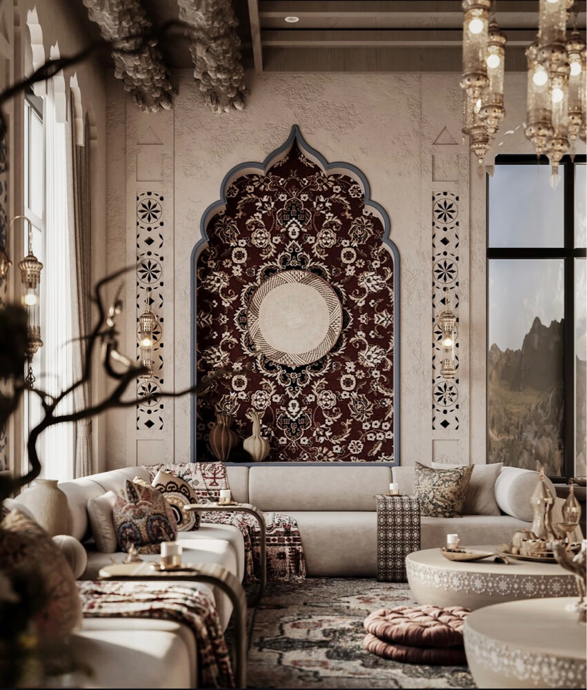 تصميم و تنفيذ المجالس الفخمة - 13
