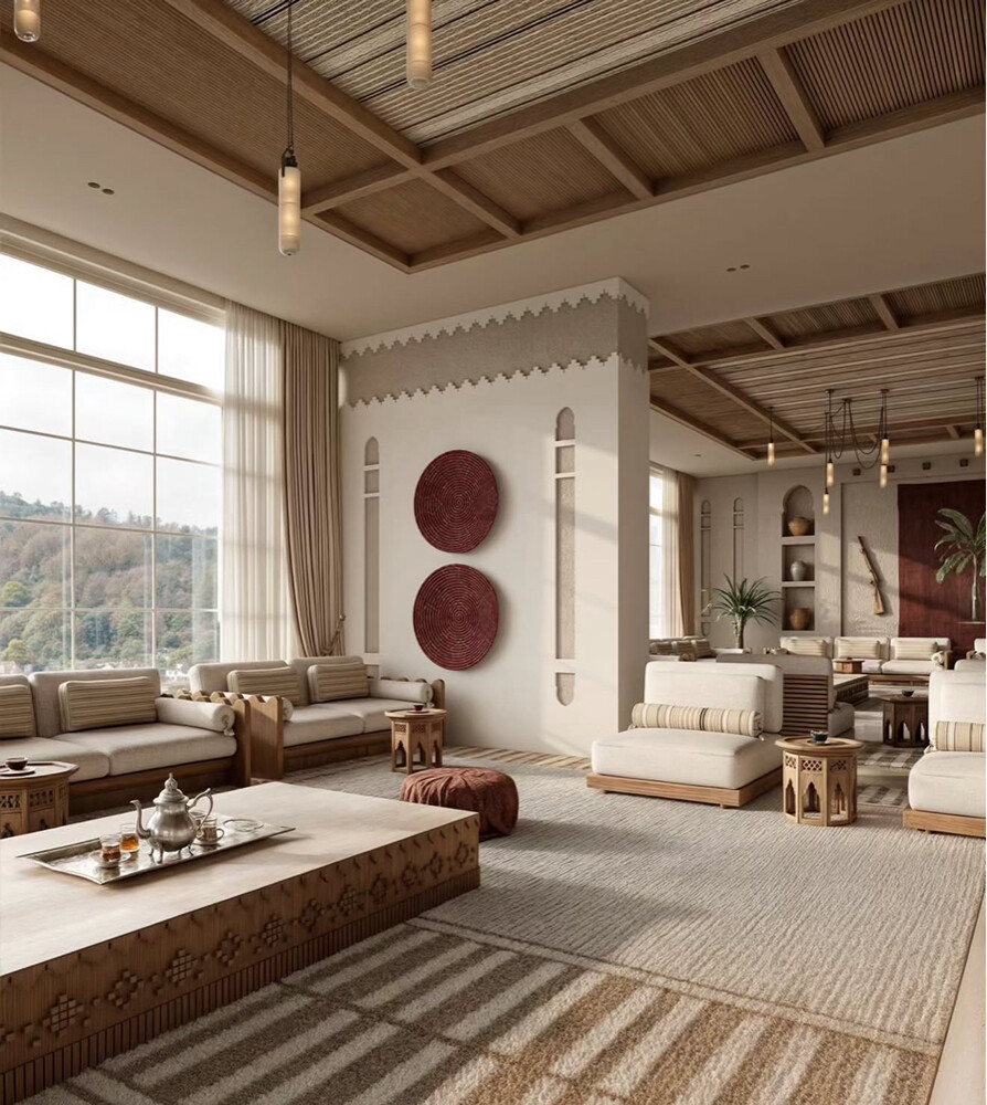 تصميم و تنفيذ المجالس الفخمة - 3