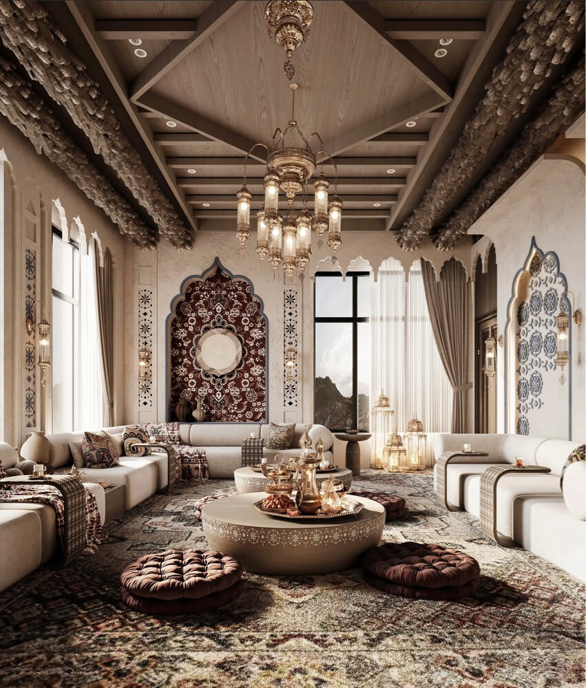 تصميم و تنفيذ المجالس الفخمة - 12