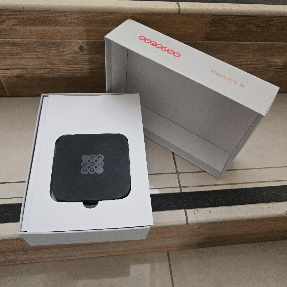 oreedo tv box - 2