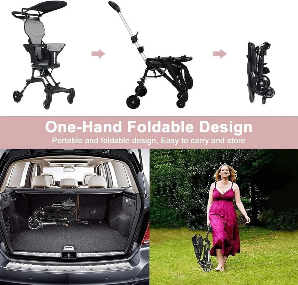 foldable baby stroller - 2