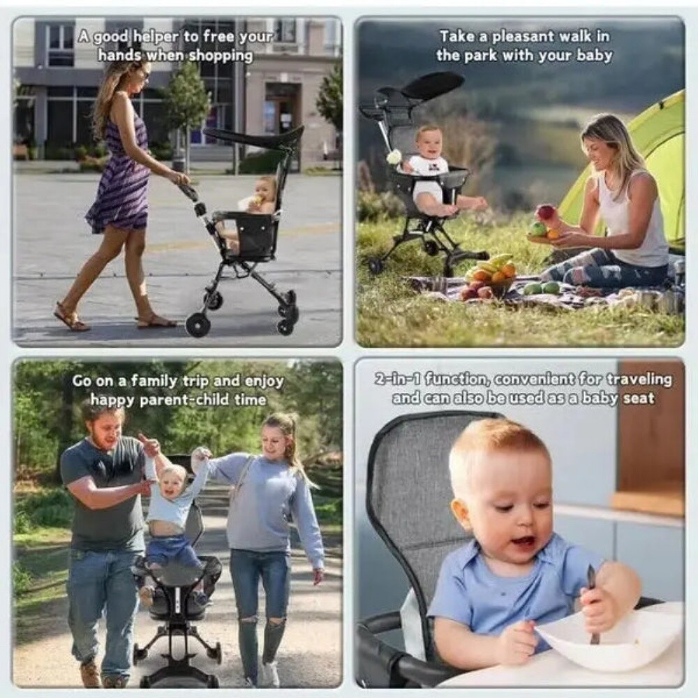 foldable baby stroller - 6