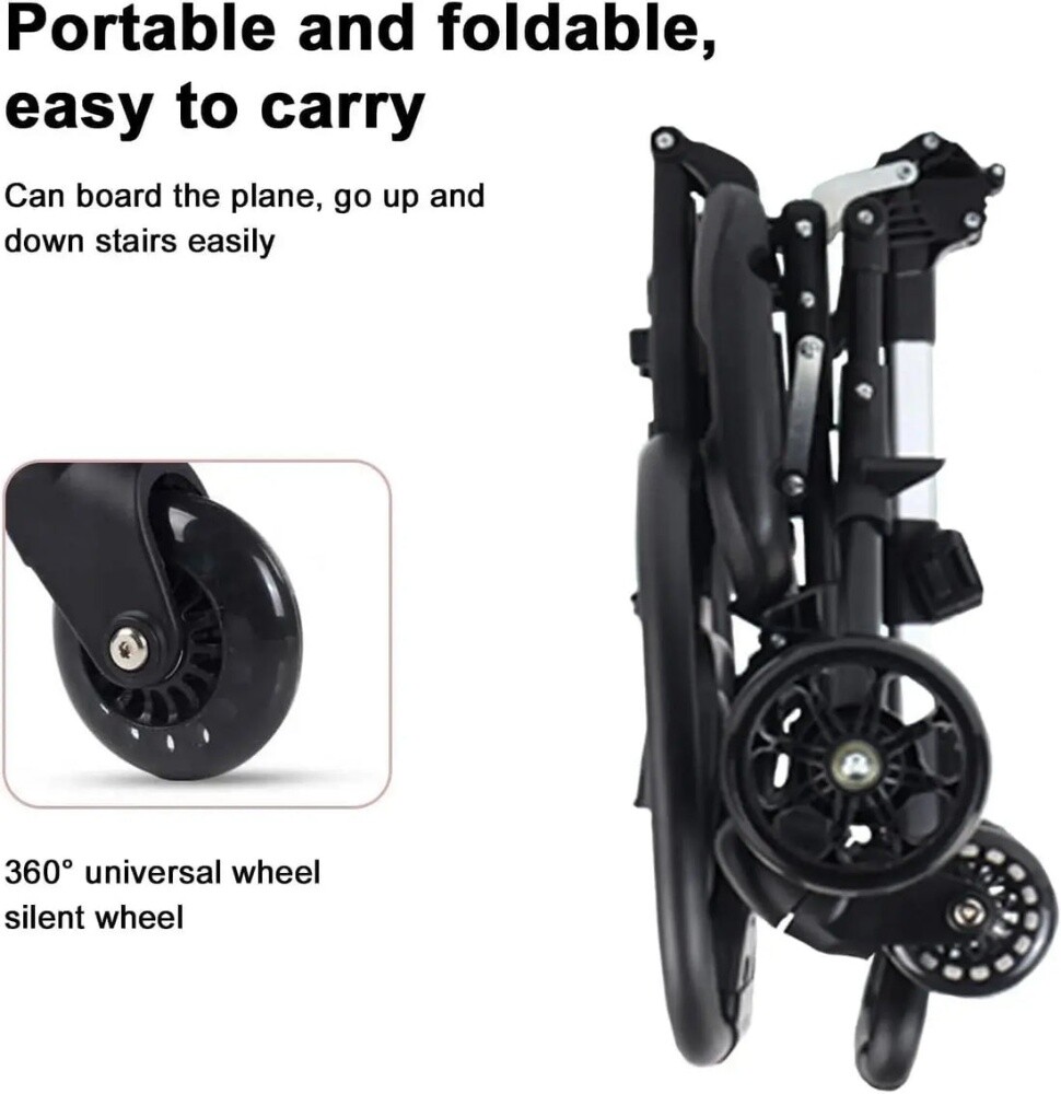 foldable baby stroller - 4