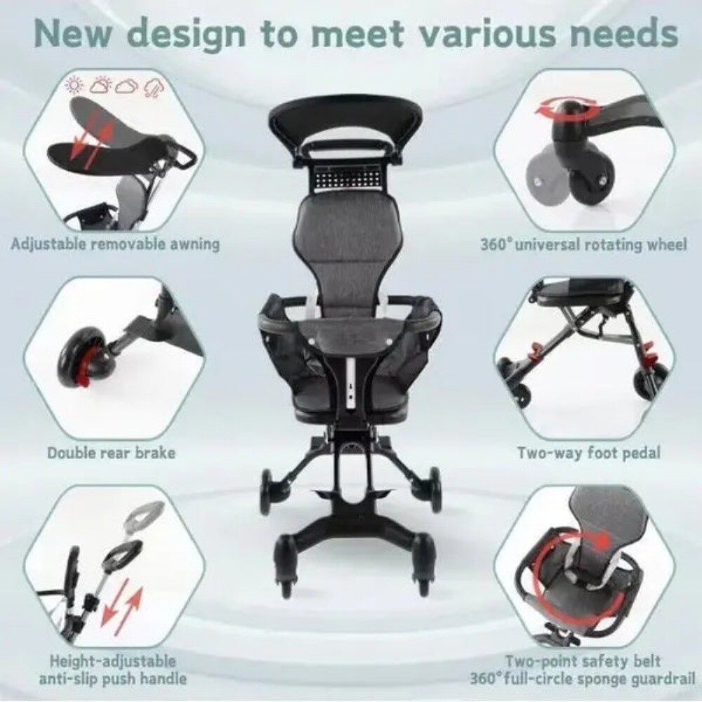foldable baby stroller - 10