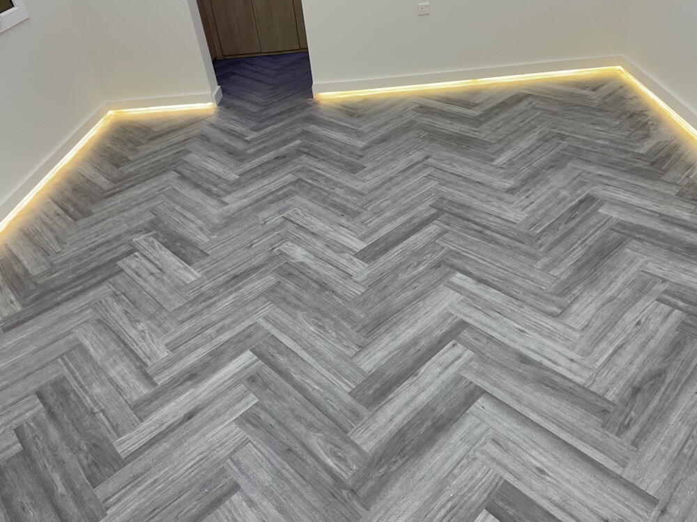 Spc herringbone flooring - 2