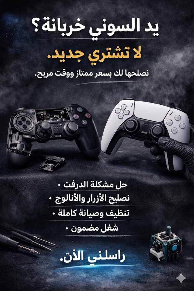 تصليح يد سوني 4 - 3