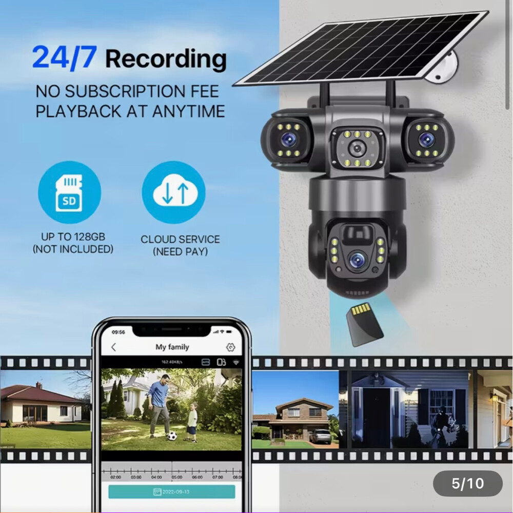 Solar CCTV Camera  - 5