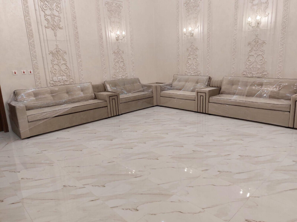 Making new curtains and sofa - 23